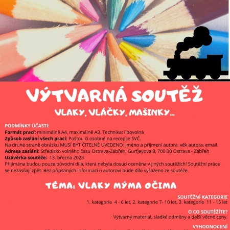 Výtvarná soutěž na téma Vlaky