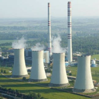 Deváťáci v elektrárně