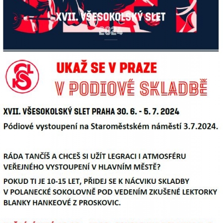 Podpořte XVII. všesokolský slet