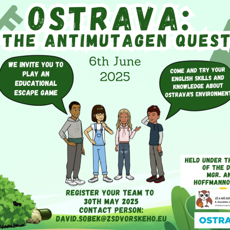 3. místo z anglické únikovky The Antimutagen Quest 
