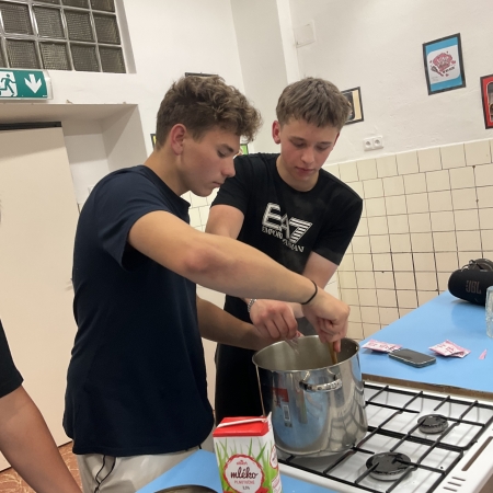 Přespávačka žáků 9. ročníku