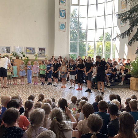 Slavnostní vyhlášení výsledků šk. roku 2024/2025
