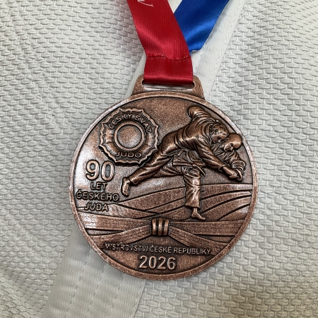 Bronzový judista Radek Lamža