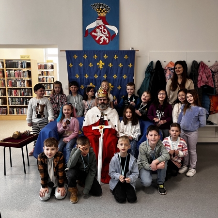 Pasování prvňáčků na čtenáře