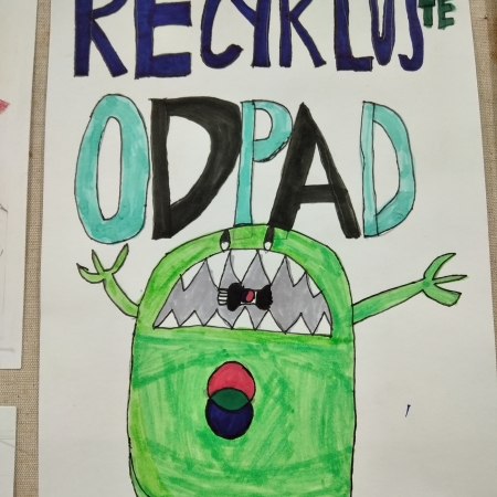 Plakáty dětí připomínají Den Země