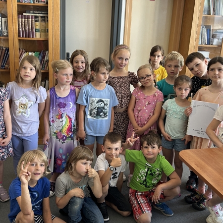 Žáčci z 1. B vydali svou první knihu 
