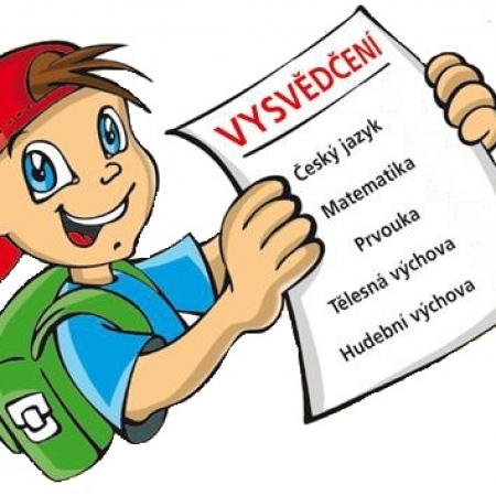Pololetní vysvědčení